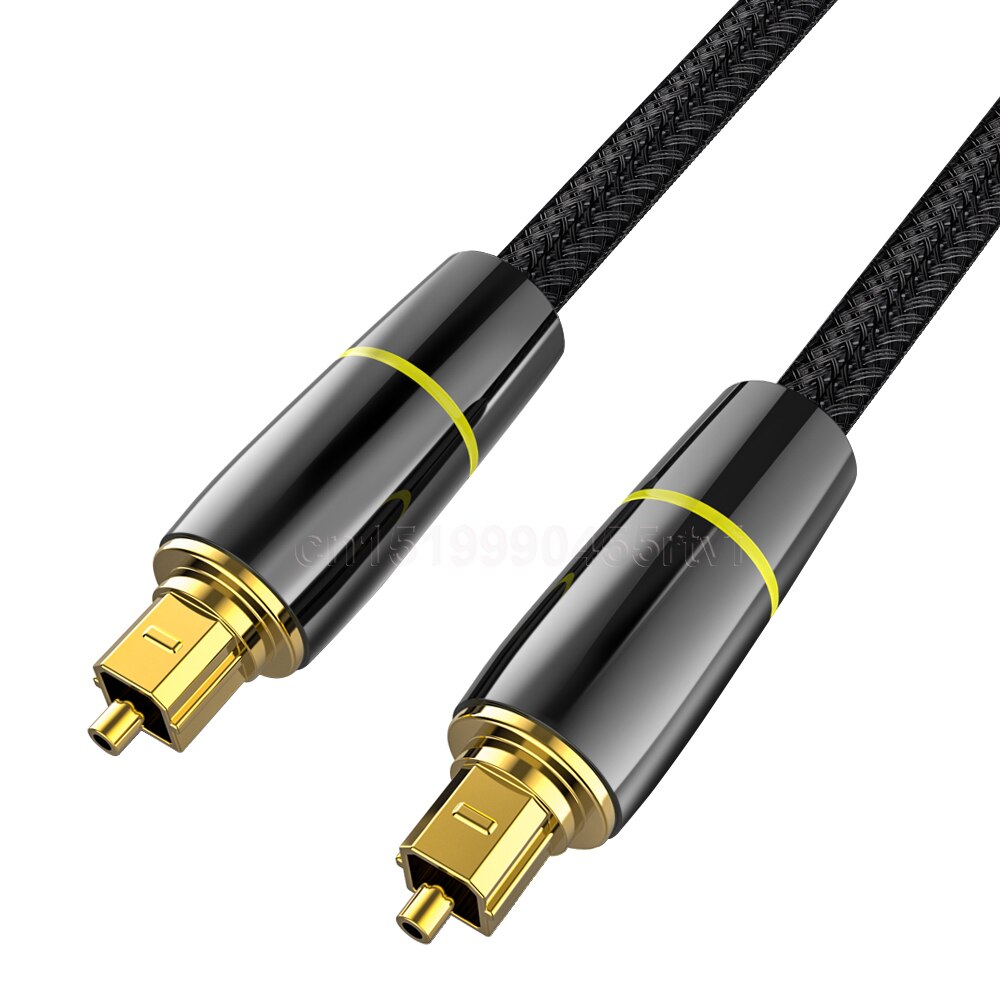 HIFI 5.1 Digital Optical Audio Cable Toslink SPDIF Cable 1m To 10m For Amplifiers Blu-ray Xbox Soundbar Optical Cabo Coaxial: Metal OD 5.0mm / 1m