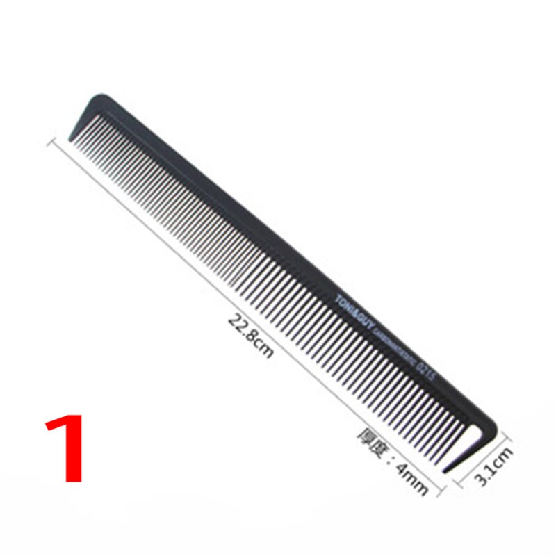 Peine antiestático para peluquería, peines de pelo liso, cepillos de peluquería, herramientas de estilismo, accesorios de peluquero