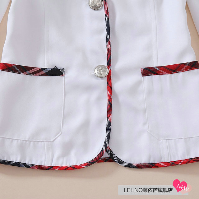 Modische Japanischen schule mädchen Uniform Karierten schuluniform für mädchen Korea schule uniformen frühling herbst volle hülse Uniform