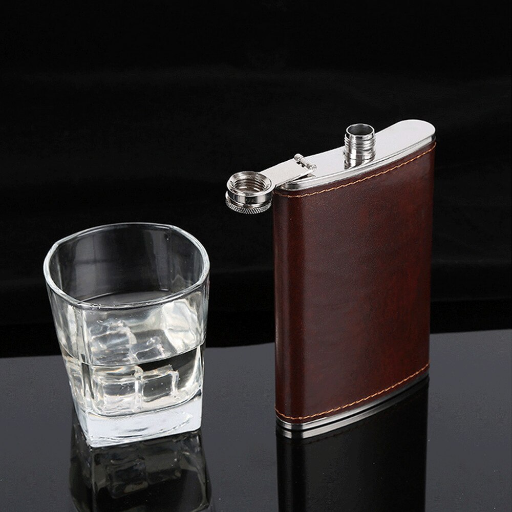 5-10 oz in Acciaio Inox anca Liquore Whisky Alcool Boccetta Tasca Tappo di Bottiglia di vino