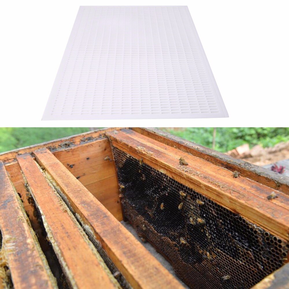 1Pc Plastic Pro Beekeeping Queen Bee Excluder Trapping Grid Net Equipment Apiculture Tools Insect Supplies 51cmx42cm C45