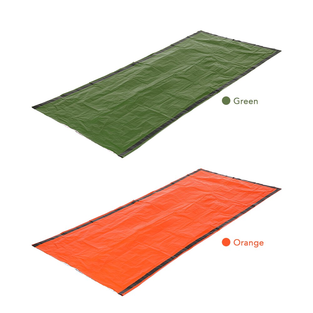 2PCS/1PC Notfall Decke mit Kompression Sack Tragbare Leichte Notfall Schlafsack Für Camping Reise Rucksack