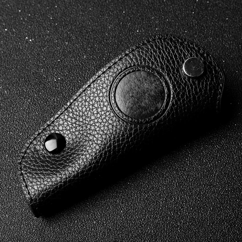 Sleutelhoesje litchi synthetisch leer voor bmw  e36 e46 e39 e60 e61 e53 eenvoudig en praktisch, middelgrote persoonlijkheid