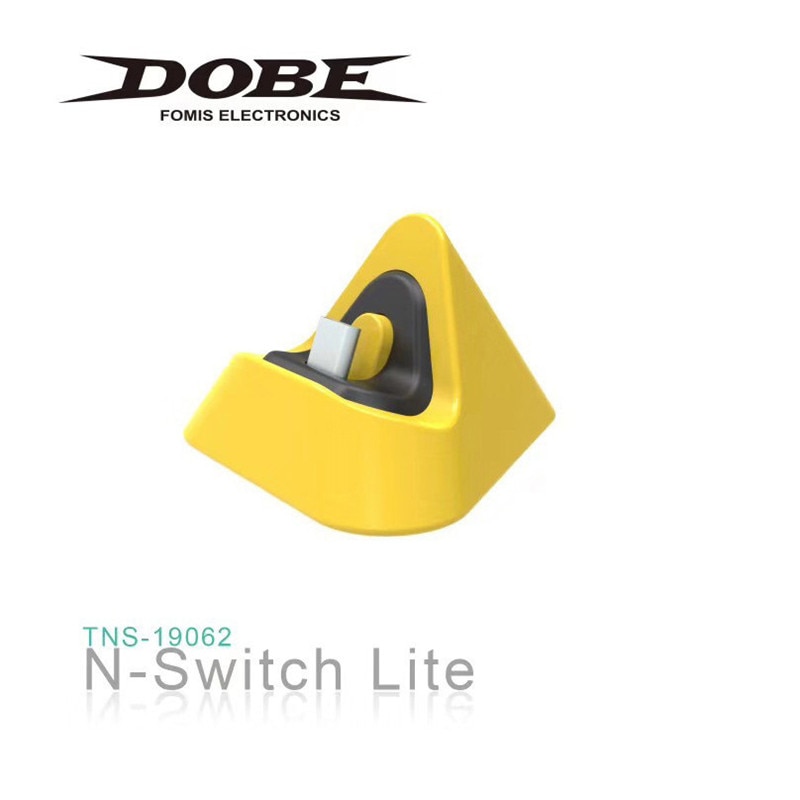 Bærbar trekant universal spillemaskine oplader base beslag oplader til ns switch lite gaming tilbehør