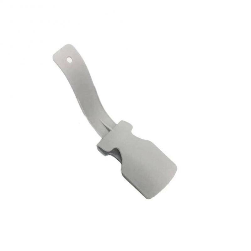 Cuerno de zapato Unisex, ayuda para perezosos, fácil de poner y quitar, herramienta de ayuda antideslizante, elevador de zapatos, 1 ud.: 04