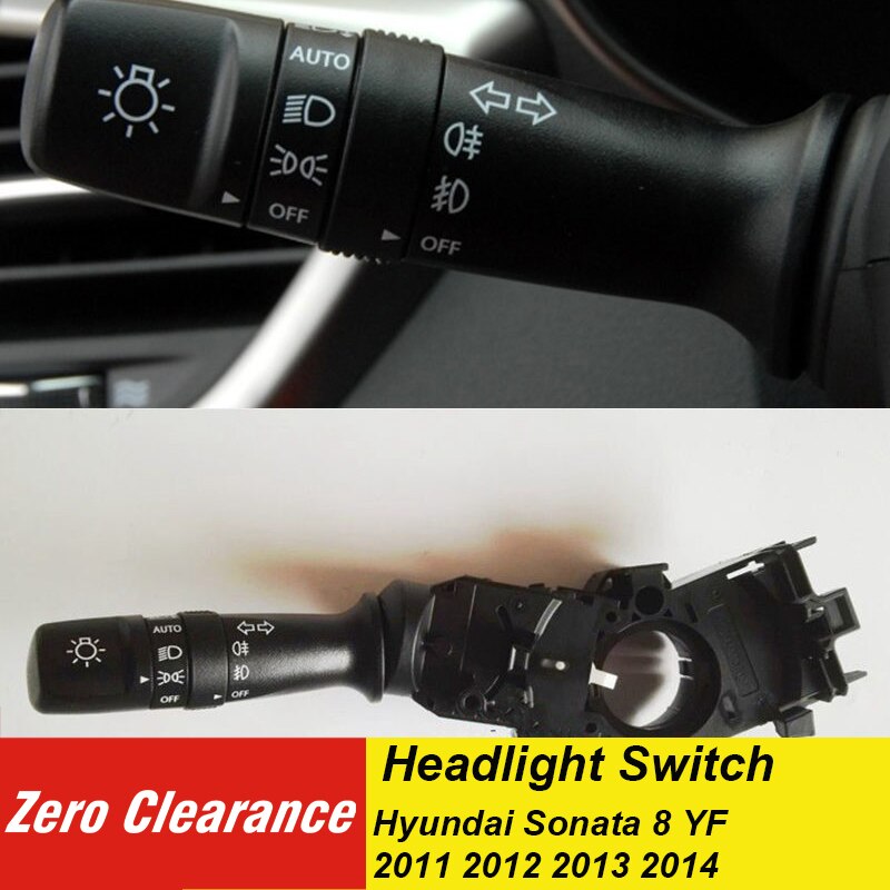 Echt Auto Verlichting Koplamp Switcht Mistlamp Richtingaanwijzer Schakelaar Voor Hyundai Sonata 8 Yf