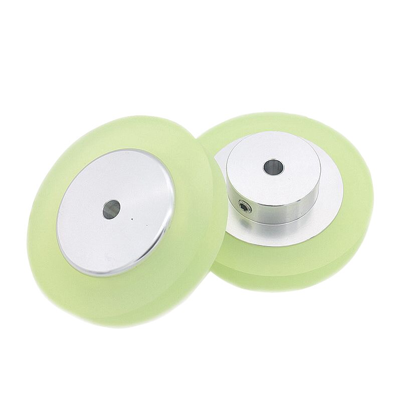 Codeur industriel Ovw en Aluminium et silicone, roue de mesure pour codeur rotatif