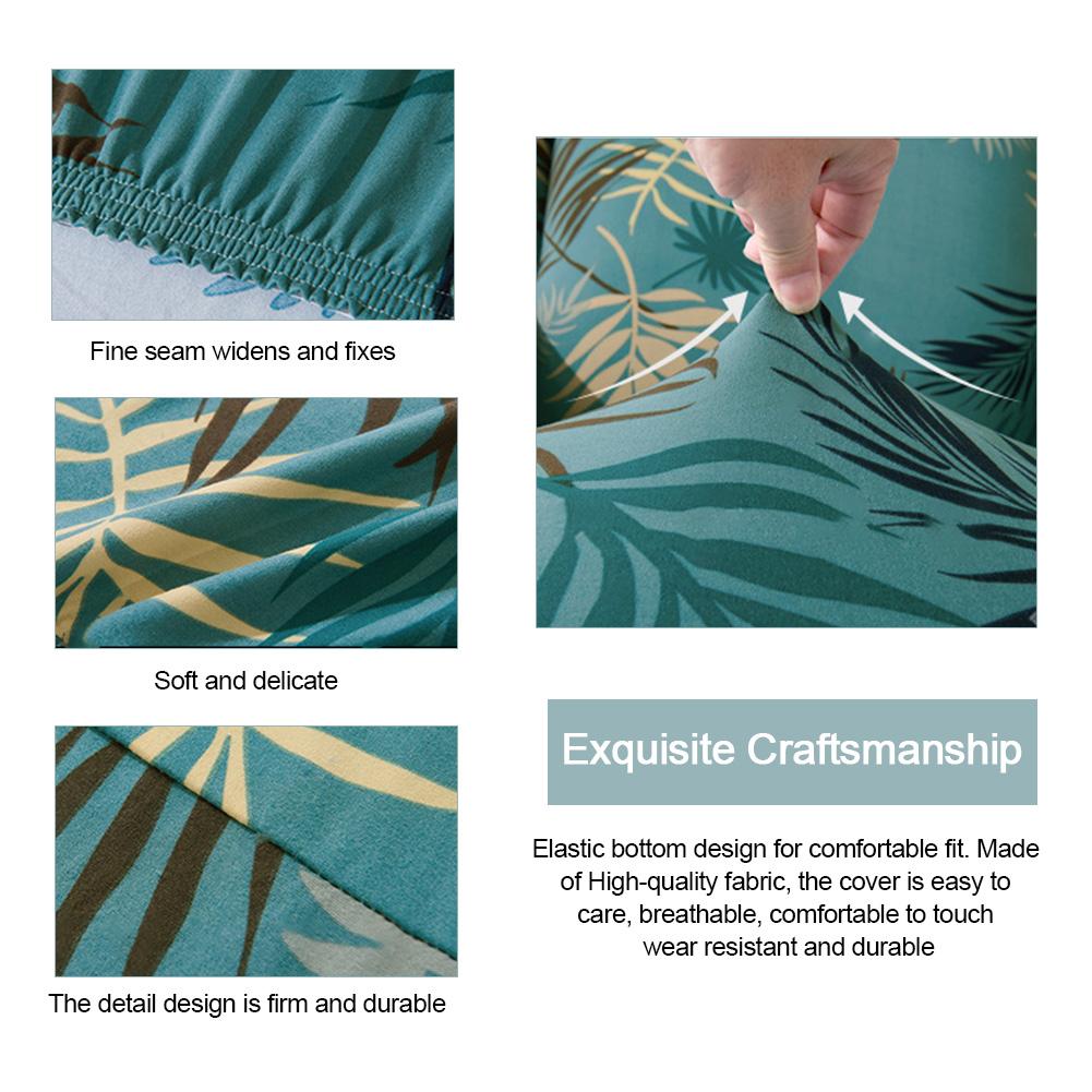 2 Stuk Vleugel Stoel Hoes Wingback Cover Gedrukt Fauteuil Stretch Protector