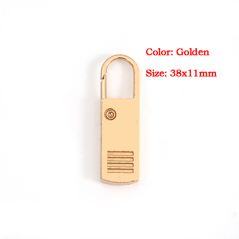 5/10pz cerniera in metallo tiro sostituzione cerniera staccabile cursore cerniera lampo testa tiro scheda kit di riparazione per accessori per vestiti da cucito artigianali: 4 # / Opaco