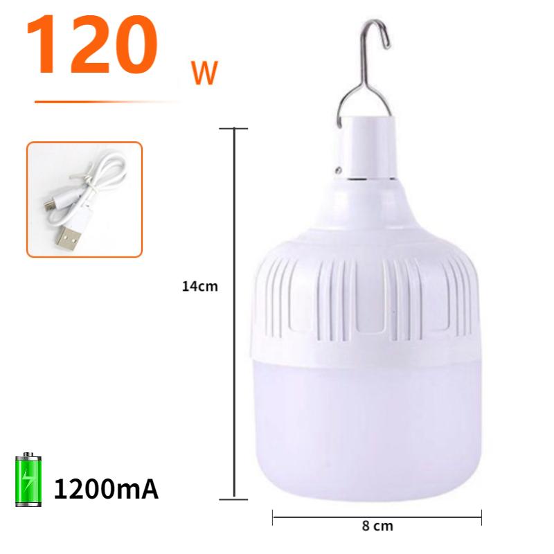 350W Draagbare Kampeerverlichting Batterij Lantaarn Oplaadbare Lamp Bbq Tenten Verlichting Huis Buitenlamp Usb Led Noodverlichting: green