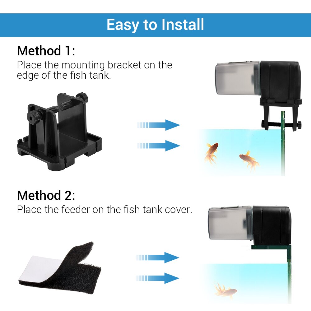 Nicrew alimentador automático de pesca alimentação de peixes wi fi controle remoto inteligente alimentador automático para aquário tanque de peixes alimentador de alimentos
