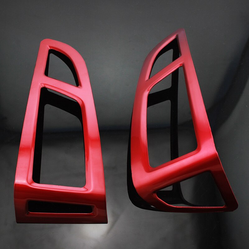 IJDMTOY Red AC Vent Rings For 2016-2023 Chevy Camaro – 4pc Decorative Trim
