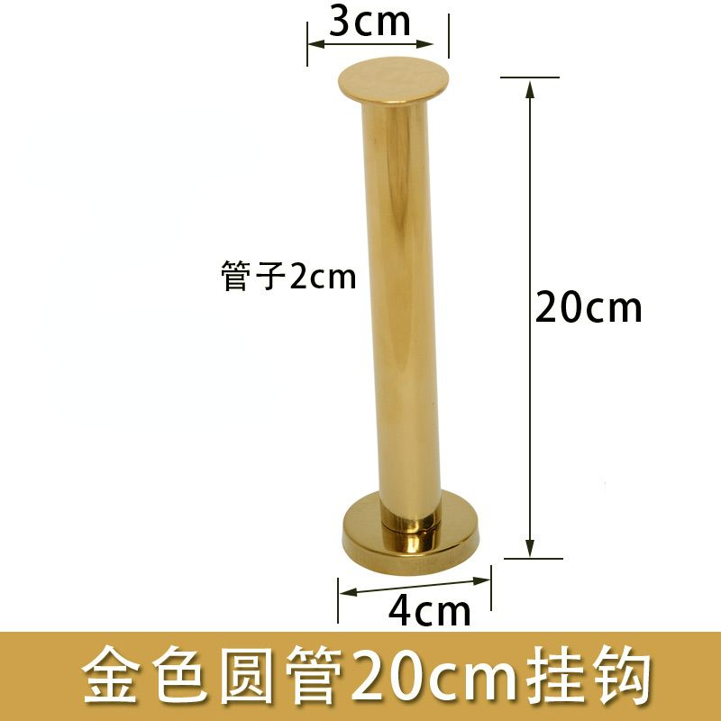 Gouden metalen haken plank muur hangende hangers winkels tonen meubilair decor kleding jas jurk pak ondergoed display rek: green