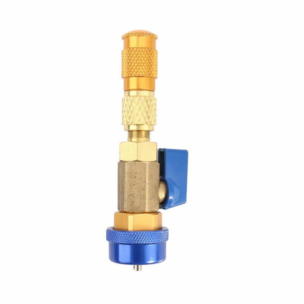 Freon  r134a auton ilmastointilaitteen asennus venttiilin ytimen irrotusaine asentaja venttiilin sovitin adapteri ilmastointityökalu: Sininen