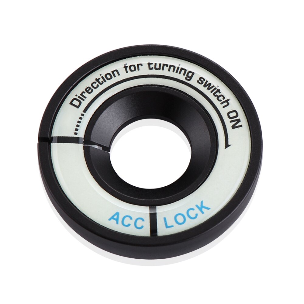 Luminous Glow ignition switch decoration Key Ring Sticker For Skoda Octavia Fabia YETI VW Passat Bora POLO GOLF 6 Jetta MK5 MK6