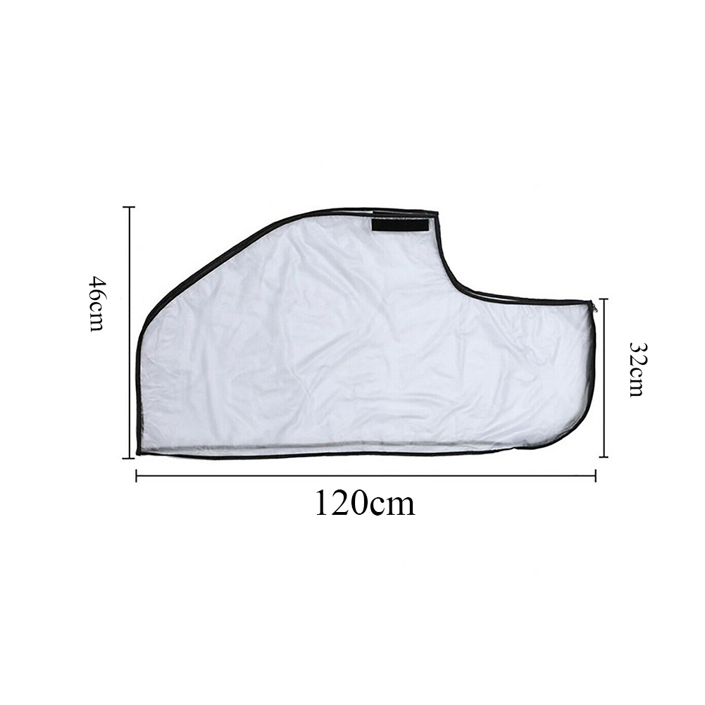 Waterproof Dustproof Rainproof Rod Protector Zipper Supplies Transparent Store PVC Bag Golf Rain Cover Antistatic Wear Resistant