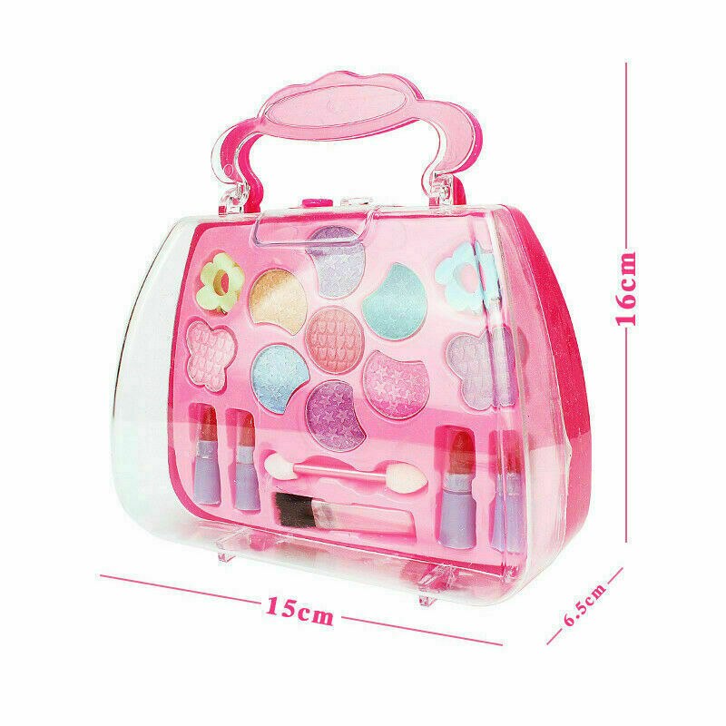 Girls Makeup Toy Safe Kids Cosmetics Make up Set Washable Beauty Makeup Box Baby Toys for Girls Birthday Pretend Play: A