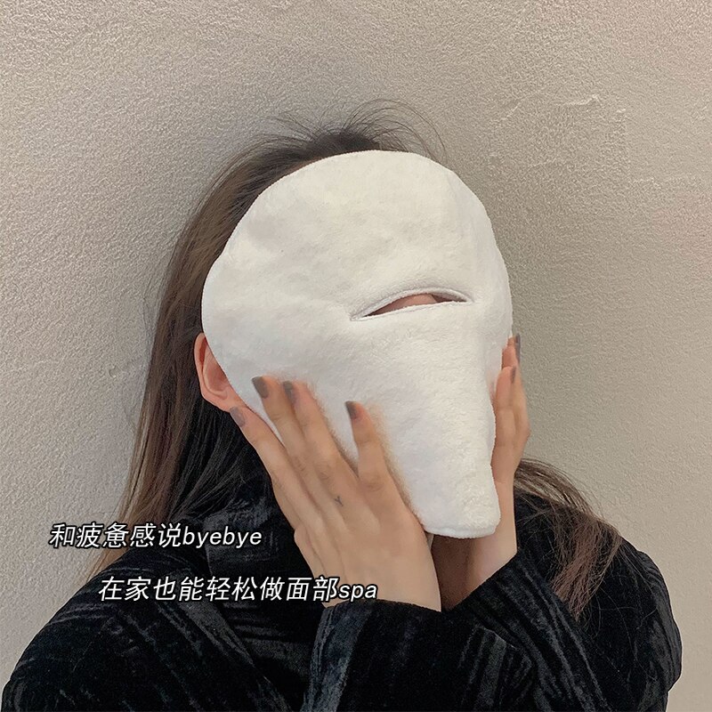 Comprimeren Handdoek Gezichtsmasker Gezichtsmasker Gezichtsmasker Gezichtsmasker Facial Stomen Gezicht Masker Double-Layer Verdikte Schoonheid