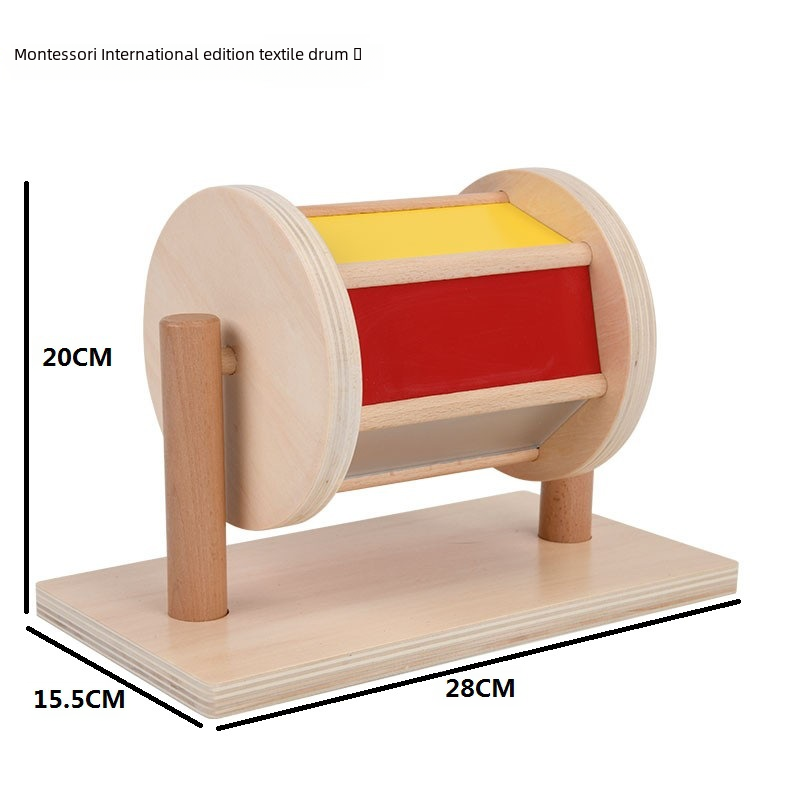 Holz Schublade Kasten Früer Bildung Intelligenz Spielzeug Kindergarten Weben Trommel Druck Ball Tisch Werkzeuge Kleinkinder Kleinkinder