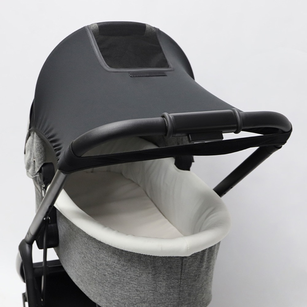 Verlengde kinderwagen zonnekap zonnescherm lichtgewicht kinderwagenkap ademend waterdicht kinderwagenzonnescherm babyverzorging