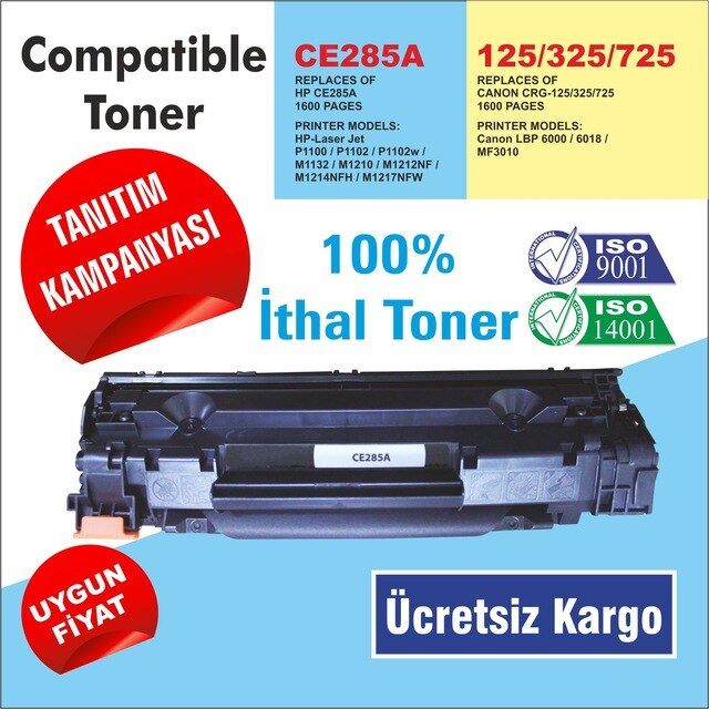 Hp CE285A Geïmporteerd Toner 6 AL-5 Betalen (5 + 1) Campagne 1102-1132-121 87877676