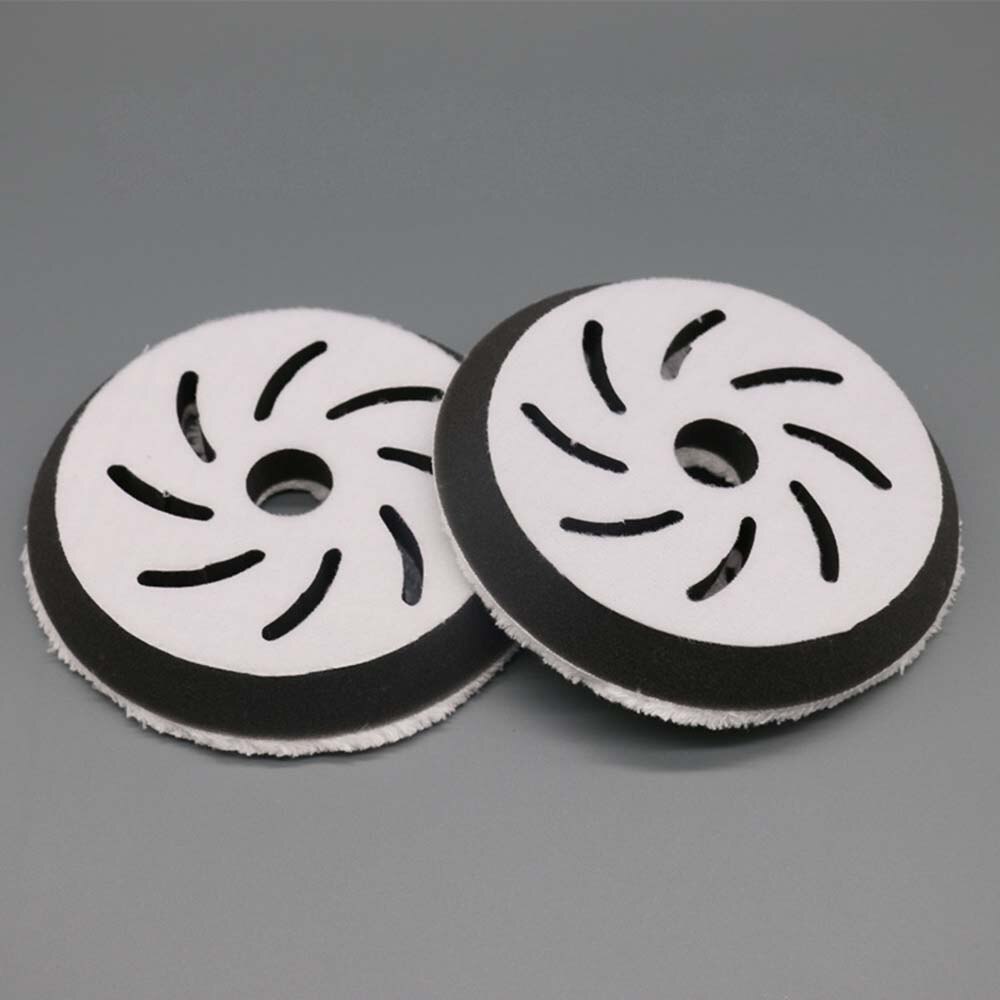 Universal Car Polish Pad 5 Inch Auto Microfiber Waxing Polishing Discs Car Detailing Buffing Wheel Paint Care