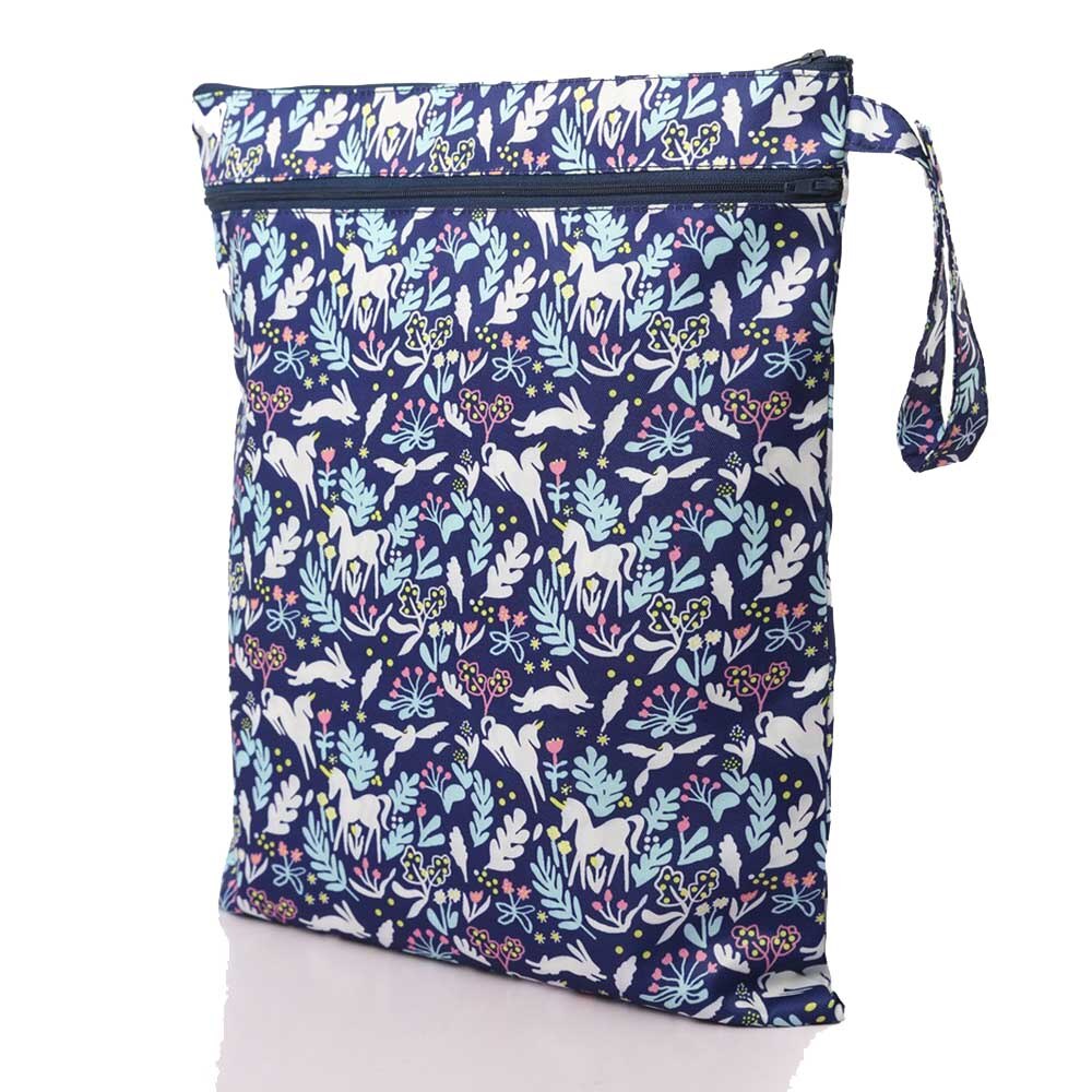 Herbruikbare luiers, aio-babyluiers, couche-washable luiers met dubbele inzetstukken, luierovertrek, zware, natte babyluiers voor de nacht, aangepaste luiers van stof: 005