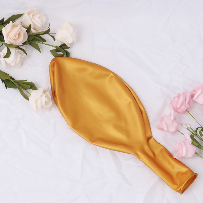 , 10 Uds., globos gigantes, decoración para de cumpleaños para niña y niño, decoración de aniversario y boda, globos de helio amarillo, blanco y morado: Caqui oscuro