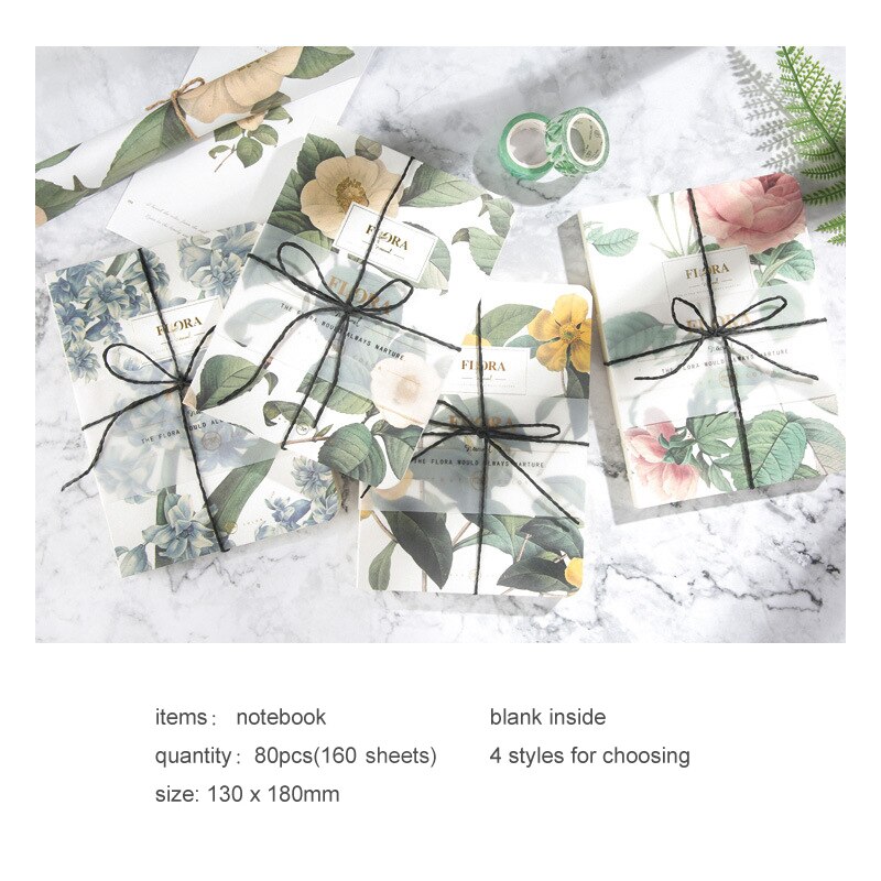 Cuaderno con agenda Floral Retro TUNACOCO, planificador semanal, Cuadernos para Colegio, suministros de oficina, papelería bz1710035