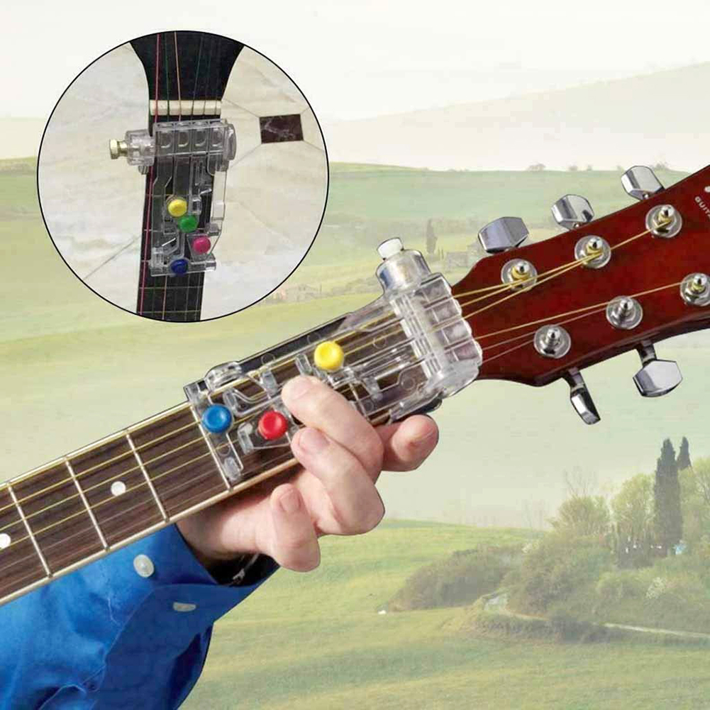 Klassische Gitarre Chordbuddy Luckysoul Lehrmittel Gitarre Lernen System Praxis Hilfe Zubehör für Gitarre Lernen