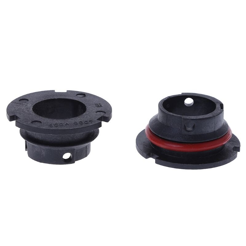 Adaptador de Base de soporte para bombilla LED para faros de coche de vehículo, soporte de enchufes para H1 H3 H4 H7 H11 H13 9004 9005 9006 9007, 2 uds.