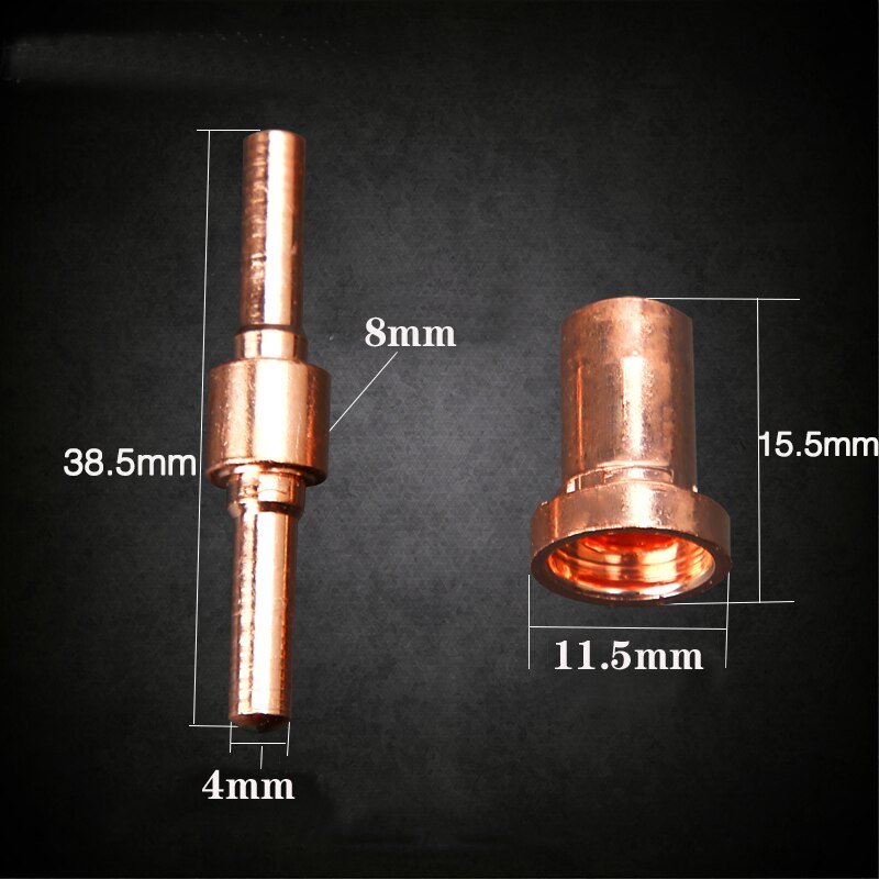 thumbnail image 2 of 100 Pack Extended Long Electrodes For PT-31 & LG-40 Air Plasma Cutter Torch – RIVERWELD 2 of 5