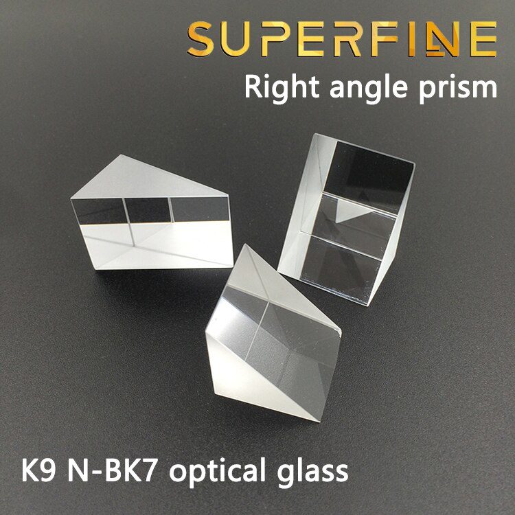 Superfine 40x40x40mm K9 Optical Glass Right Angle Vicedeal 3801