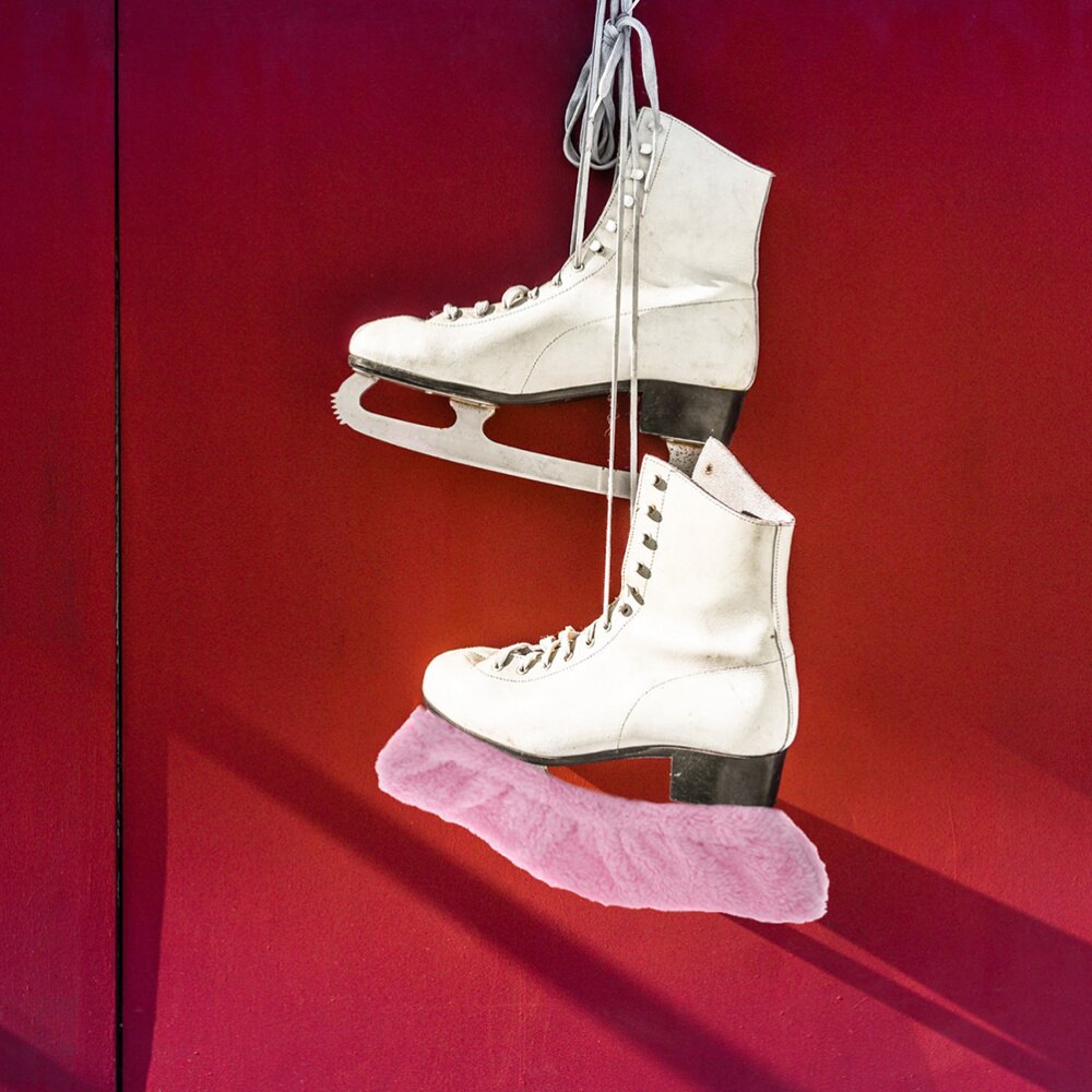 2 par elastisk skøjteklædedækning plyssko kladdækdæksel holdbar skøjteløb hockeyskøjter dækker skøjteløb adgang