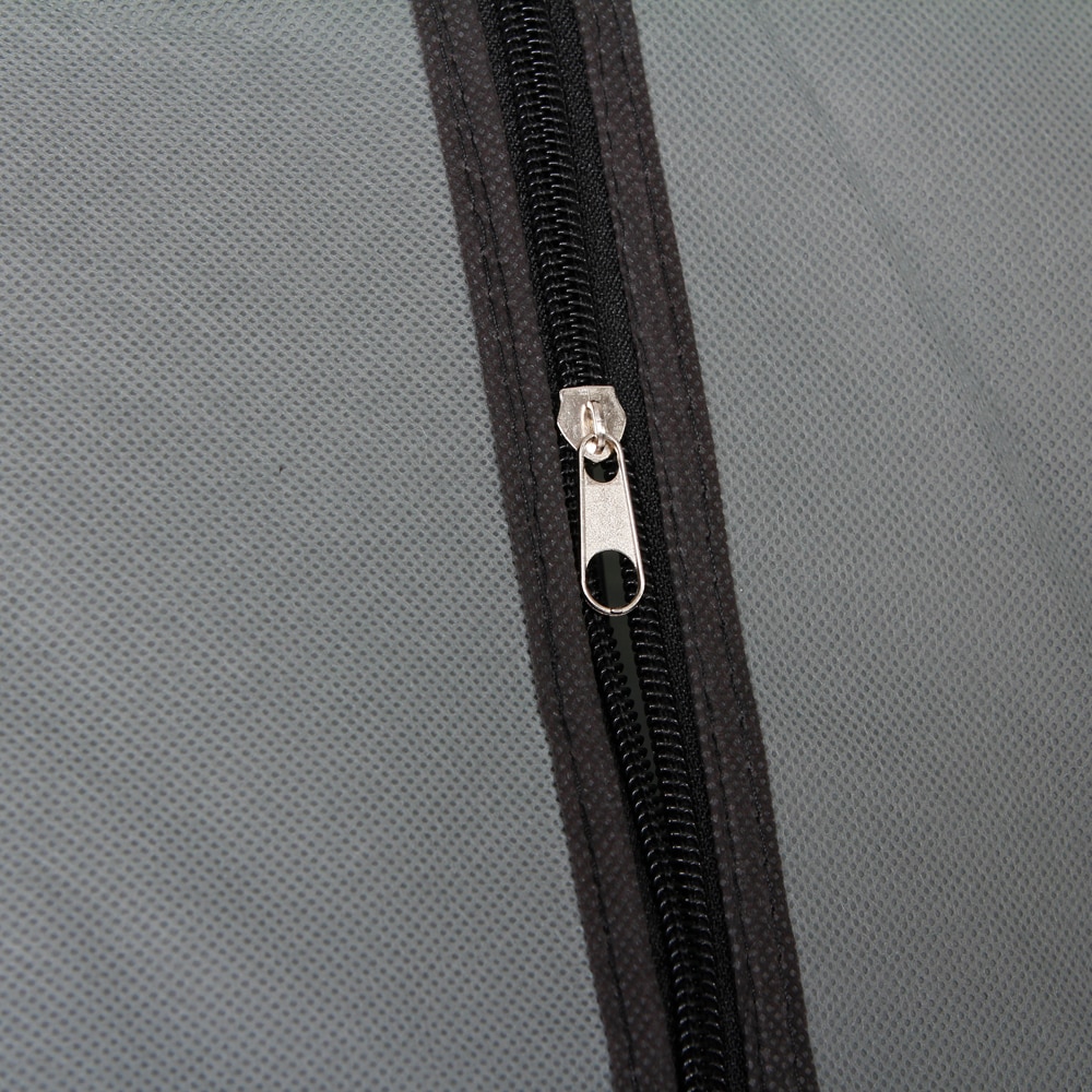53 " gråt bærbart skab til opbevaring af organiseringstøj non-woven stof garderobe med hylder sendes kun til os
