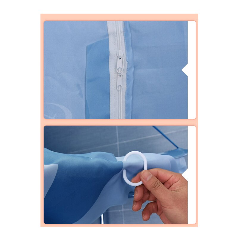 Aqumotic Bath Room Divider Screen Internal Partition Wall Separator for Shower Environment Folding Screens Keep Warm Wate-proof