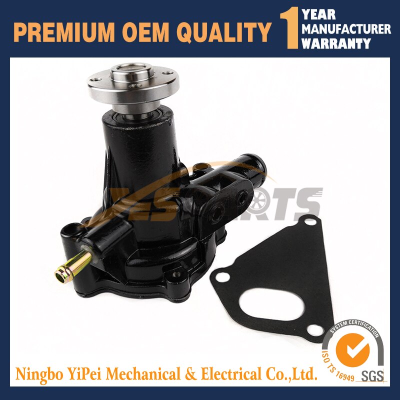 Vannpumpe 129002-42004 til yanmar 4 tnv 88 4 tne 88 4 tne 84 minigraver
