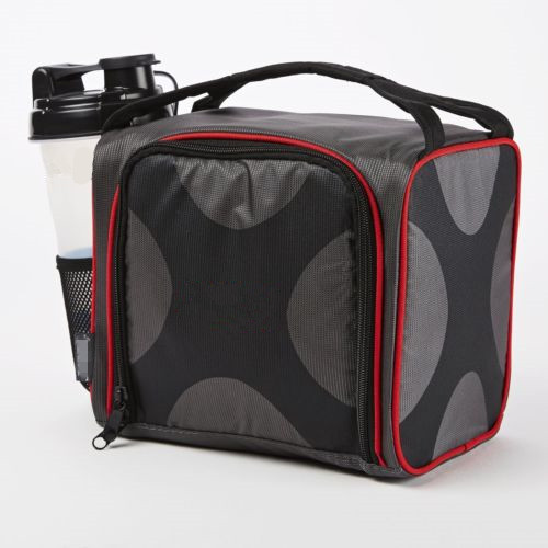 Waterproof Picnic food lunch ice bag insulated Portable Fabric Thermal Cooler Bag Volume Storage Bag include plastic box