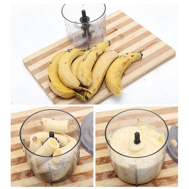 Multi-Function Kitchen Household Food Processor Electric Chopper Automatic Meat Grinder Blender EU Plug