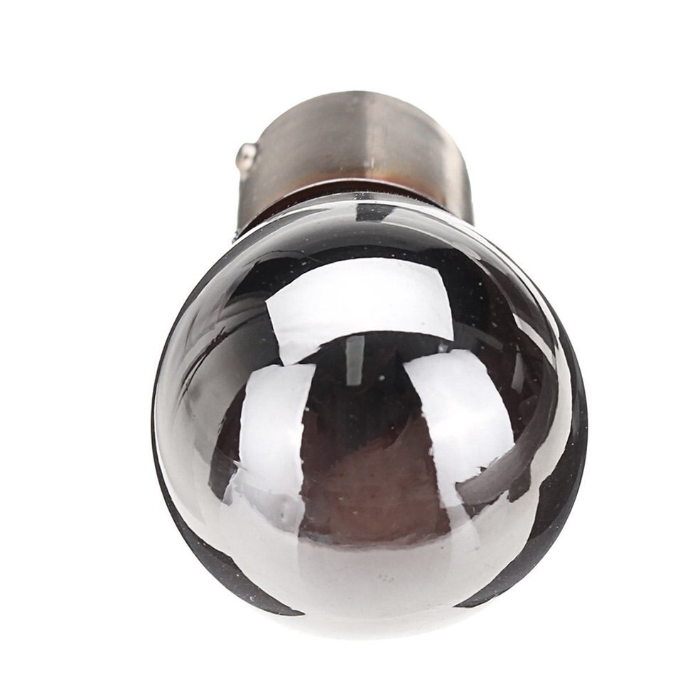 2pcs Chrome Silver Amber Rear Indicator Bulbs 581 1156 PY21W Turn Signal Tail Brake Light 12V Parking Light Bulbs