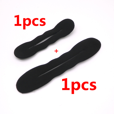 Multic style frisure maker hårstyling værktøjer donut hår maker flette hår tilbehør kvinder hårspænder disk pull hårnåle: Stil 10