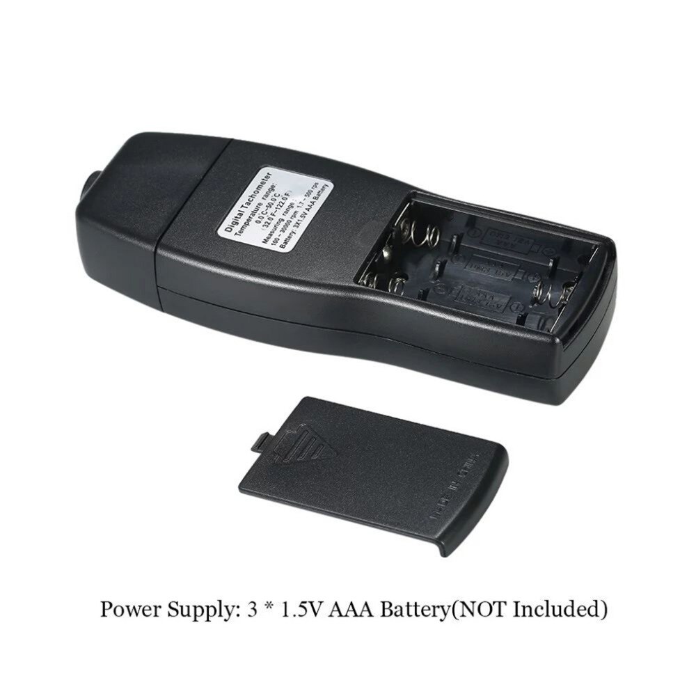 Digital Tachometer Speedometer Car Electric Motor Non-Contact 100~30000 RPM Tester Meter