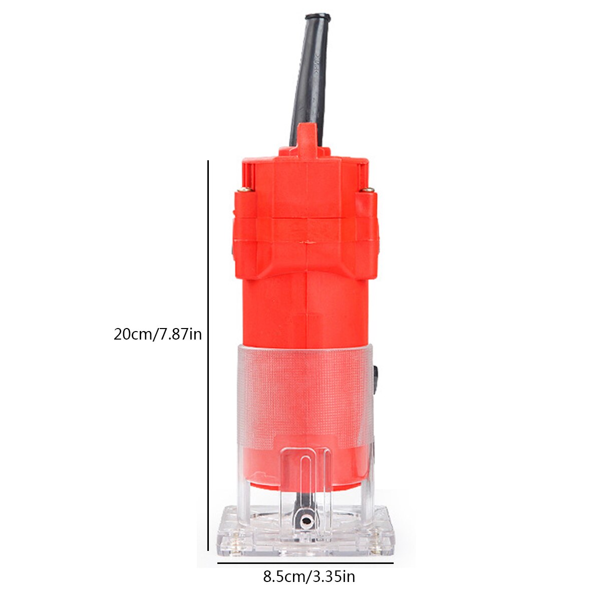 33000Rpm 2300W Houtbewerking Elektrische Trimmer Hout Frezen Graveren Steken Trimmen Machine Hand Carving Machine Hout Router Te