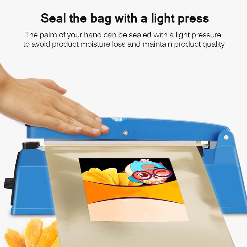 Automatic Heat Food Sealer Packaging Machine Sealing Machine Manual Impulse Heat Sealer Poly Bag Machine Hand Impulse Sealer