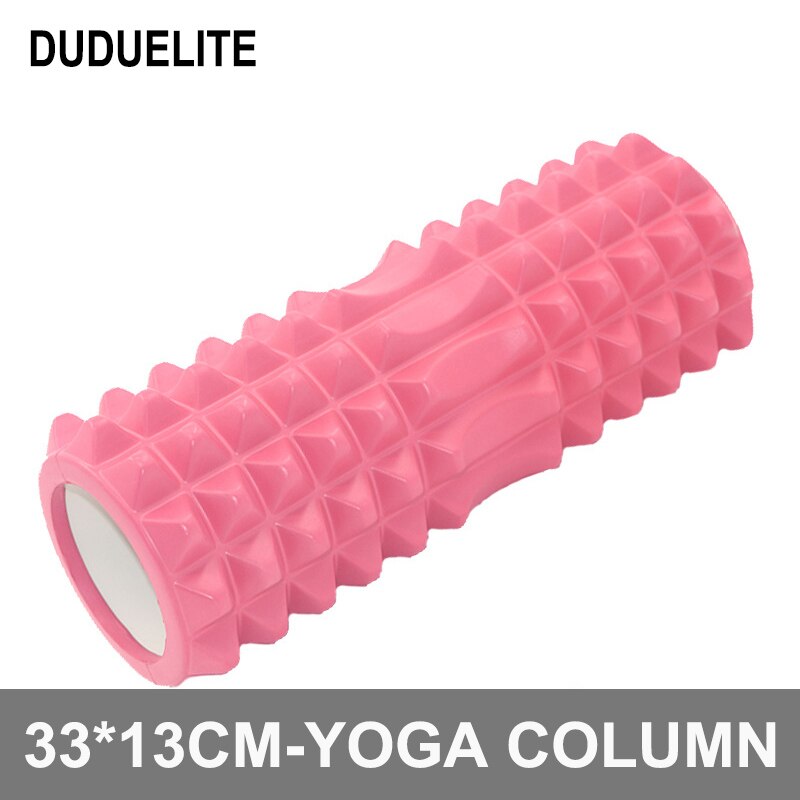 Foam Yoga Pilates Yoga Column Foam Roller Fitness Yoga Foam Block Two Sizes Grid Trigger Point Therapy Physio Muscle Relaxation: K