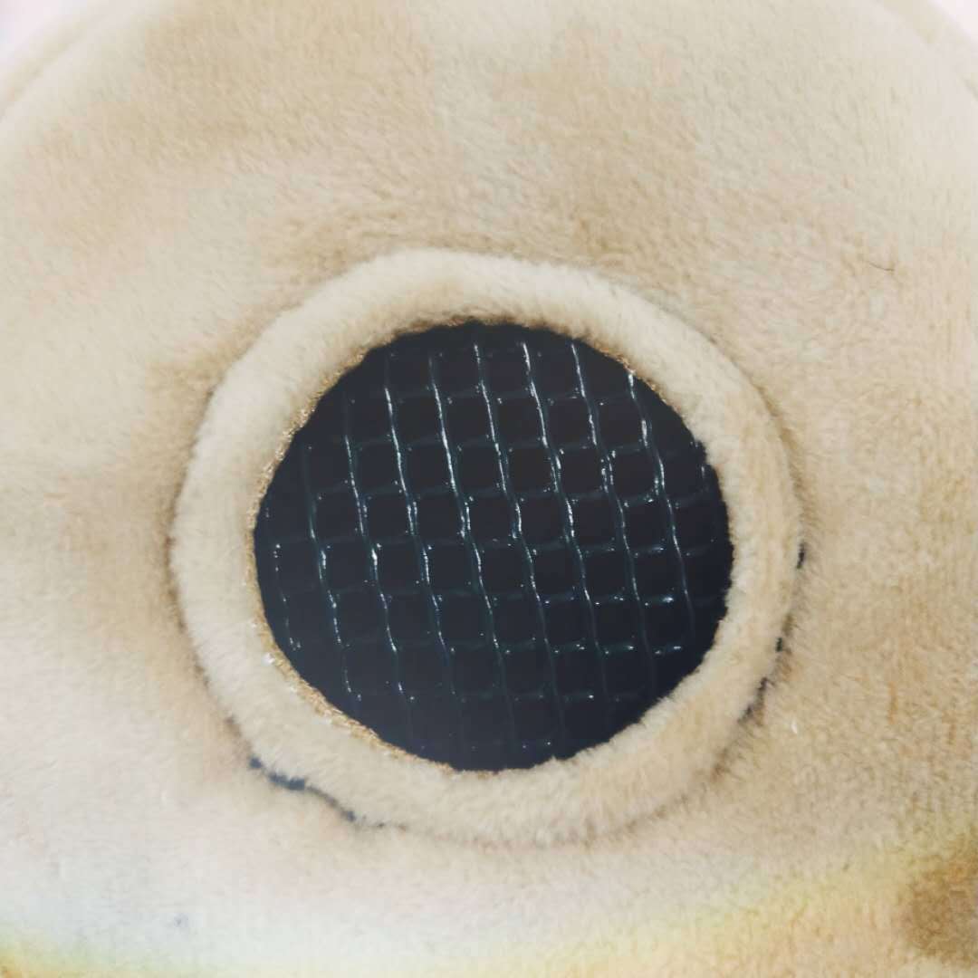 Kartonnen schattige eekhoorn hamster warme slaapzak kleine huisdierenmand egel cavia hamster reiskooi ademend anti-bijt