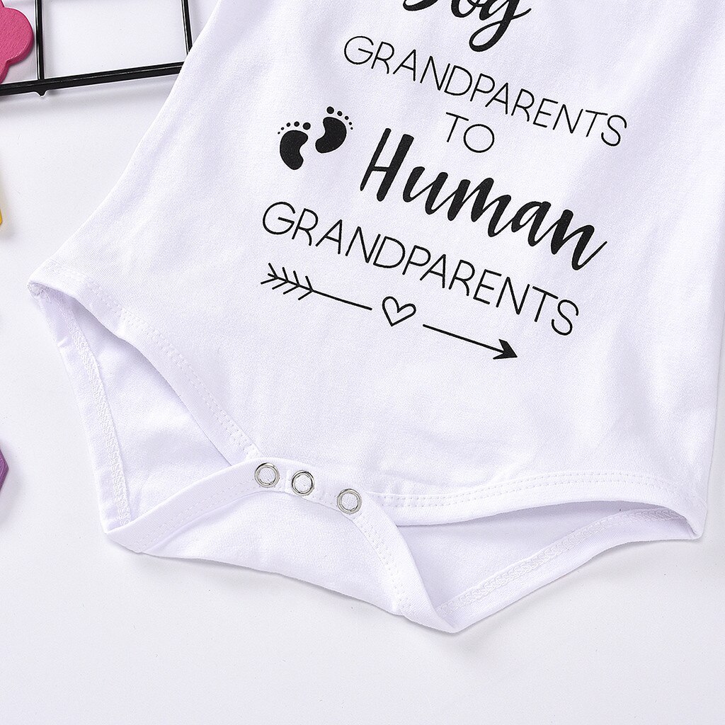 Newborn Infant Romper Baby Girls Boys Classic Print Bodysuit Casual Clothes Toddler Newborn Outfits Jumpsuit Clothing One-Pieces