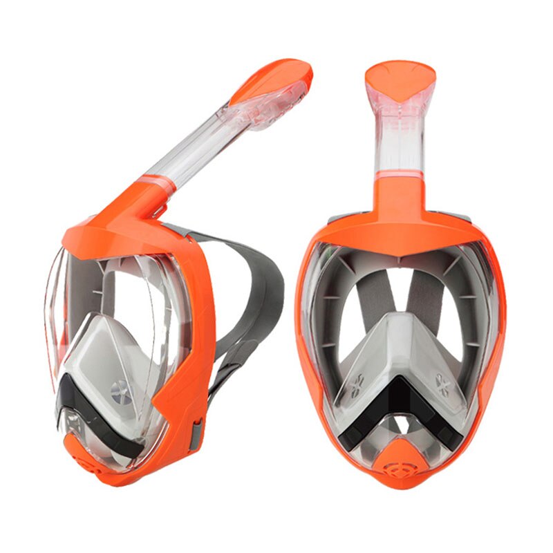 Scuba Diving Mask Full Face Snorkeling Mask Full dry Anti Fog Snorkeling Set Diving Mask Safety Swimming Training Diving Mask