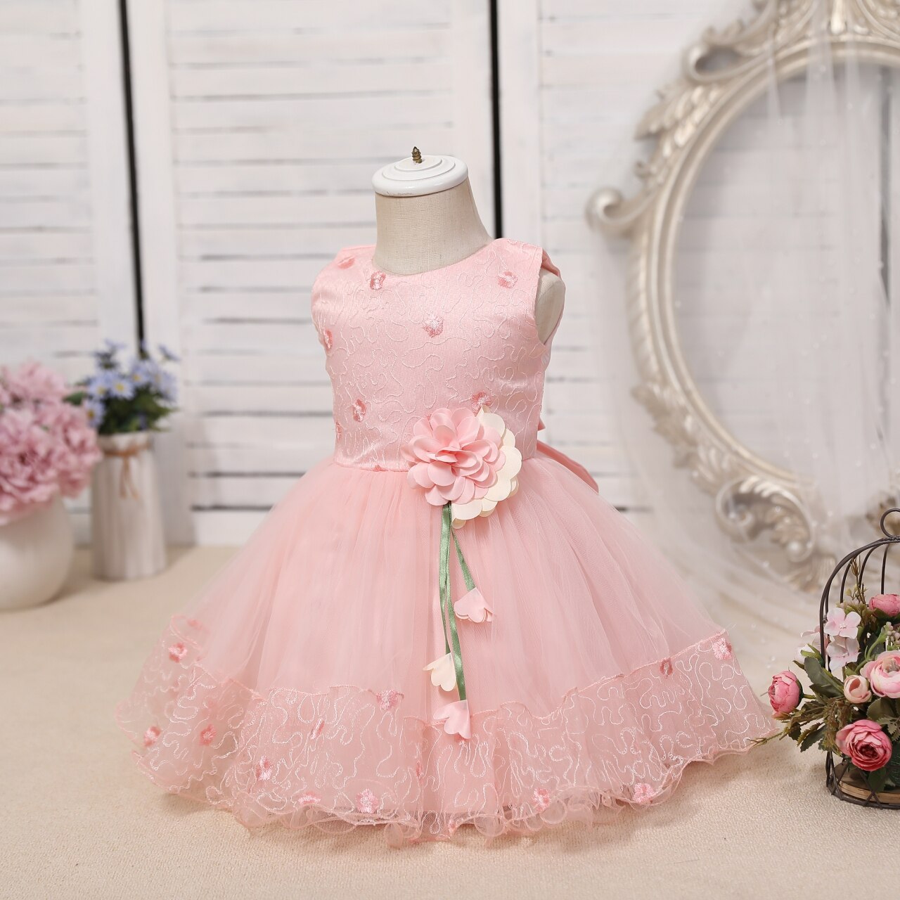 Costume d&#39;été Style coréen pour enfants, robe de fête d&#39;anniversaire pour enfants, vêtements de lavage pour filles d&#39;un an