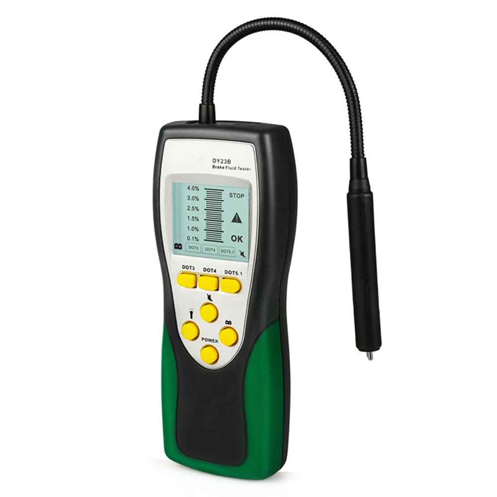 Duoyi DY23/DY23B Automotive Brake Fluid Tester Digital Brake Fluid Inspection Check Car Brake Oil LED Indicator Display